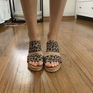 Andre' Assous Amalia Leopard Sandal